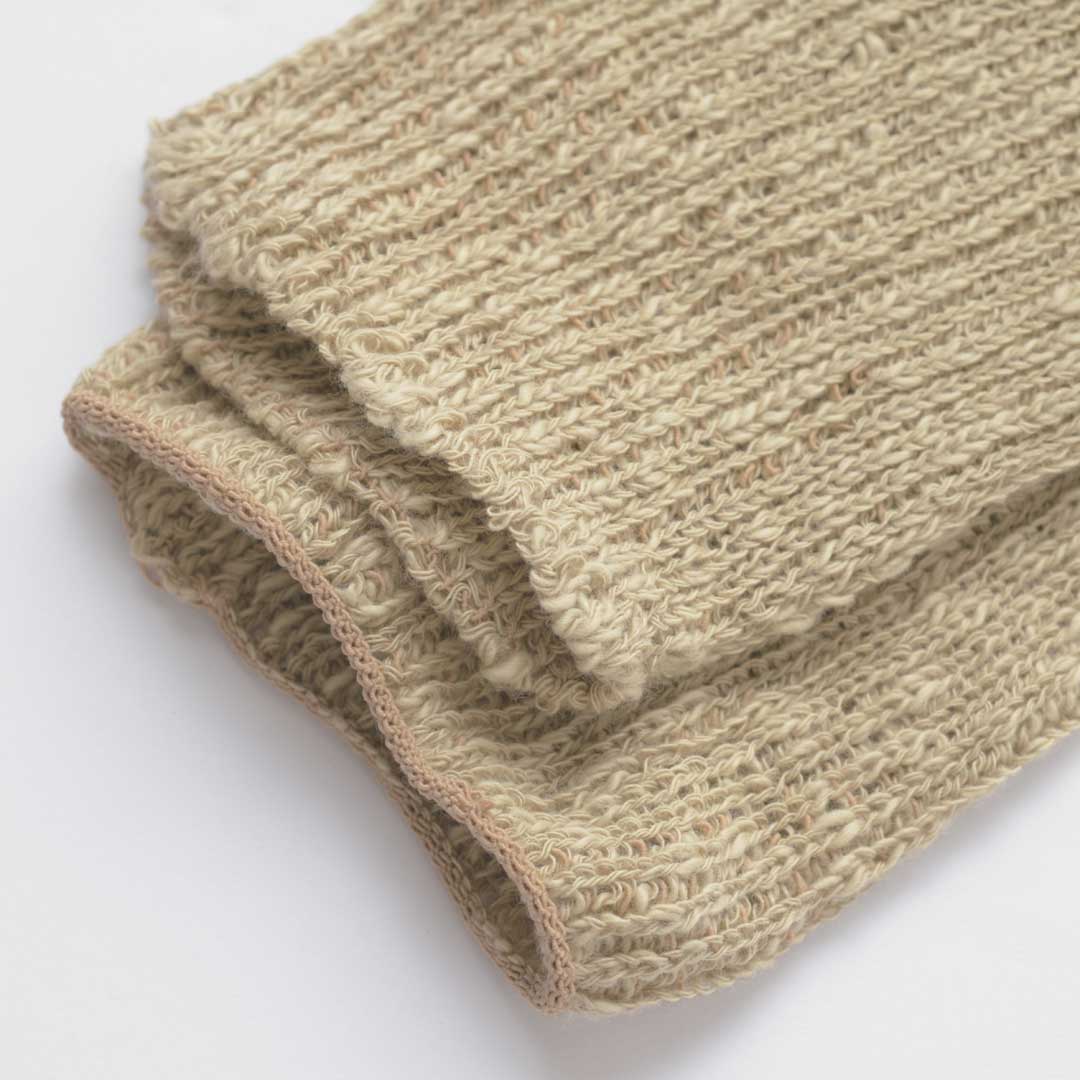 mokono つつで温める スラブ糸ウォーマー