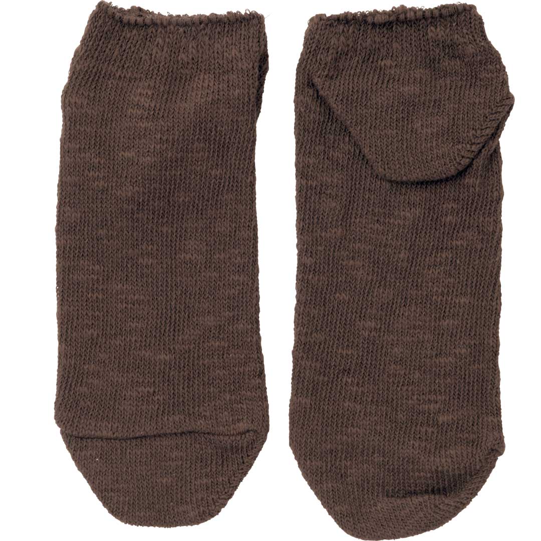 mokono　日々のクネクネくつ下　スラブ糸くつ下