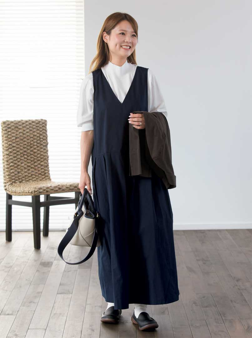 ジャンパースカート／リネンや