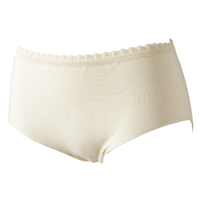 【寺田ニット：KURUMI FACTORY】シルクショーツ