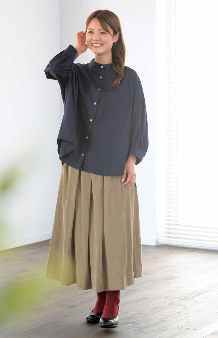 コーデュロイスカート/リネンや