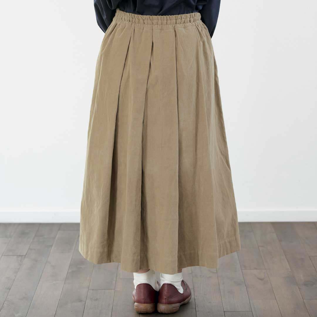 コーデュロイスカート/リネンや