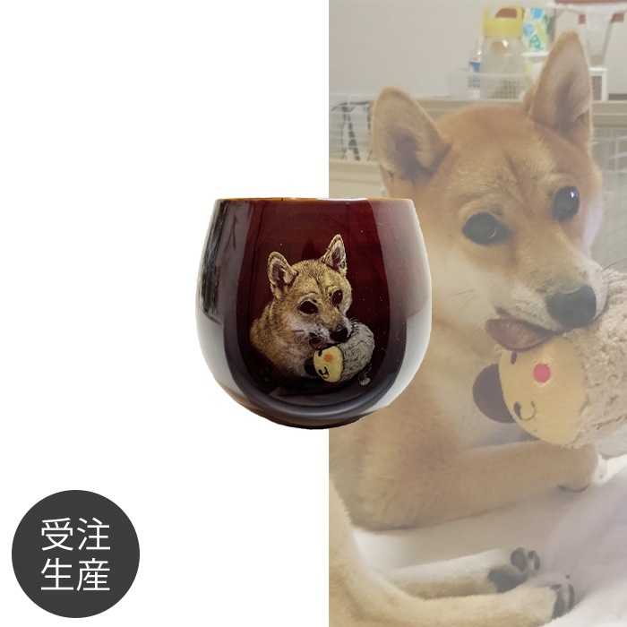 【受注生産】オリジナル沈金カップ