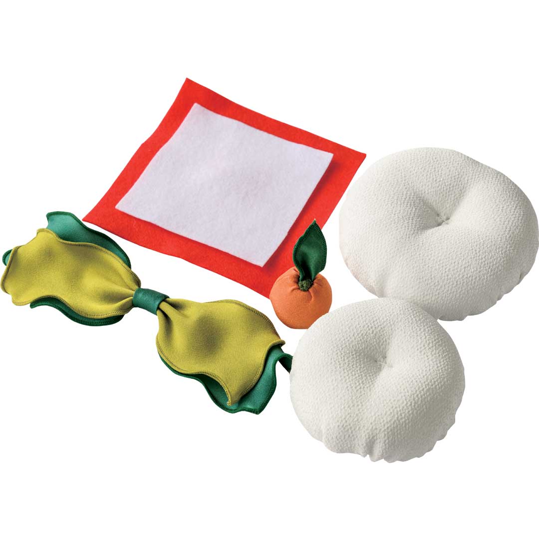 ちりめん鏡餅飾り