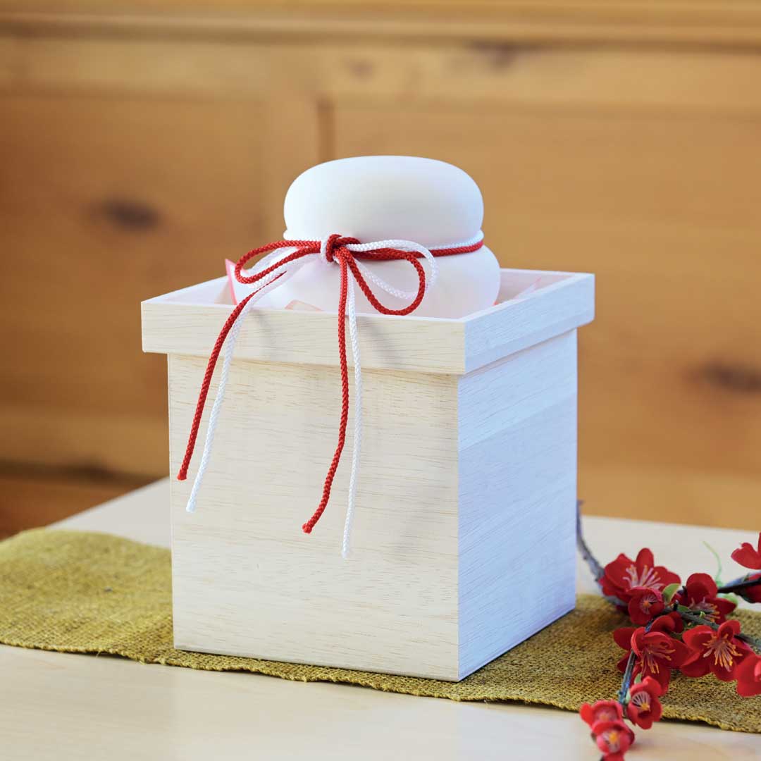 萬古焼 とうきの鏡餅飾り 小