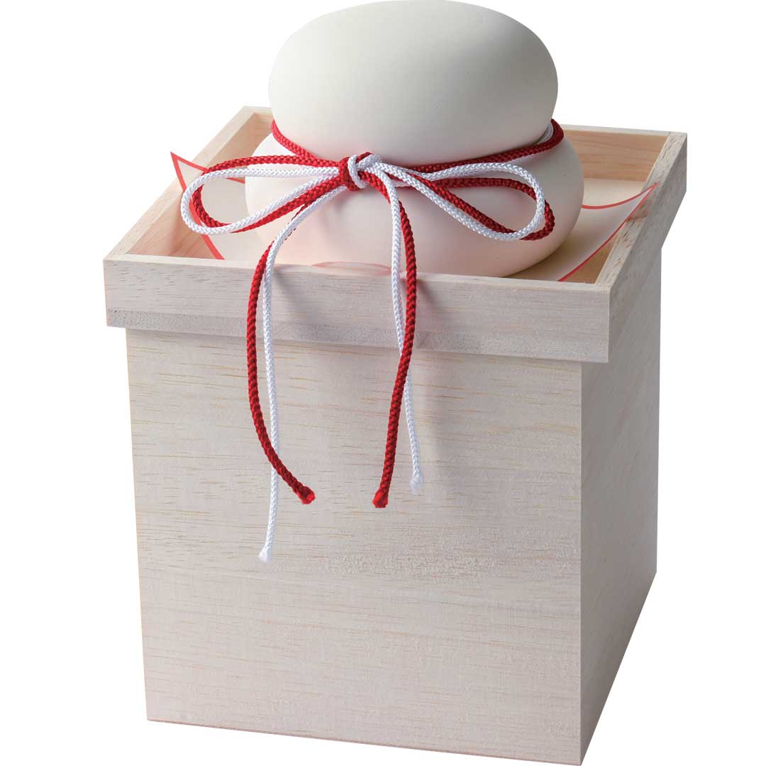 萬古焼 とうきの鏡餅飾り 小