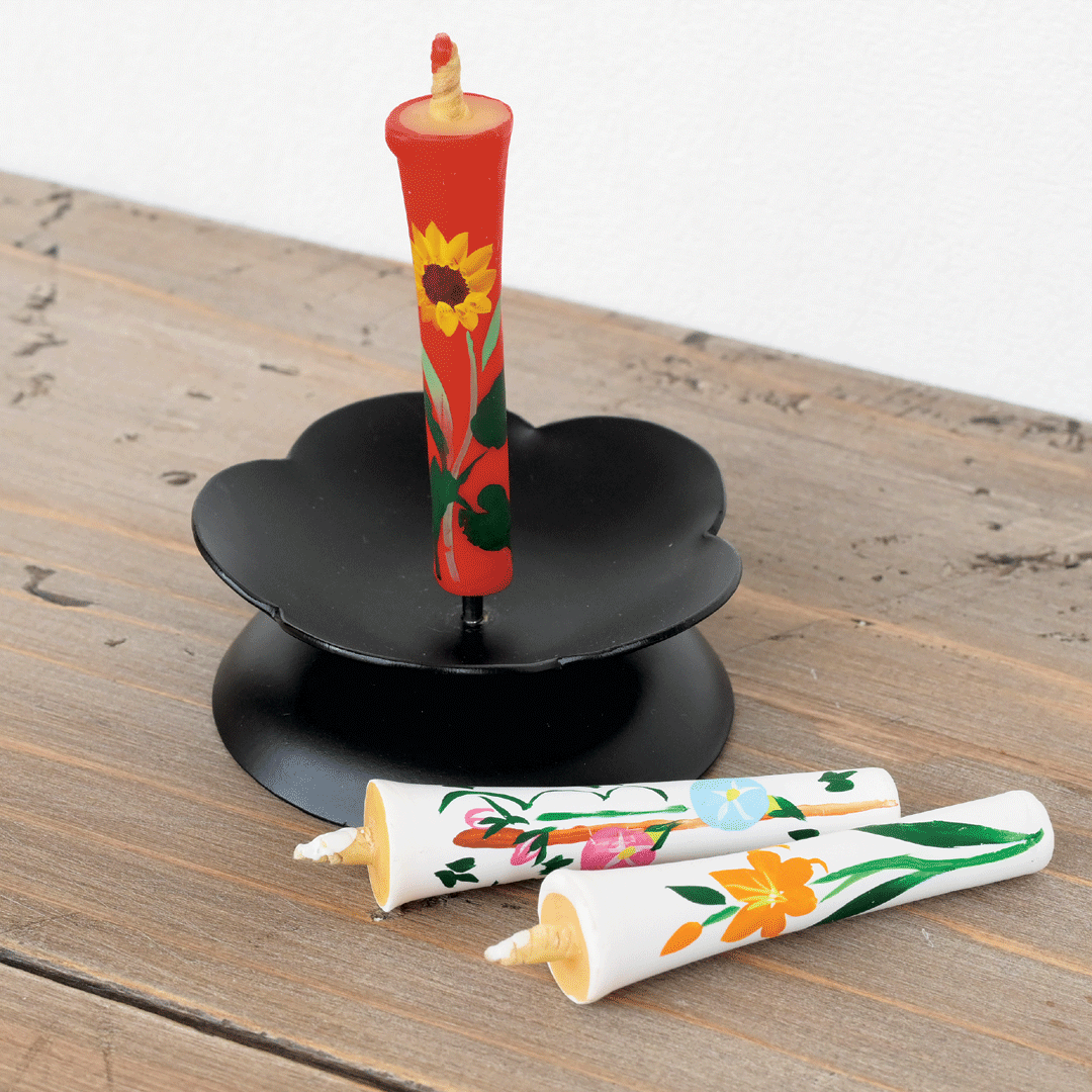 和ろうそく 絵ろうそく 2号5本