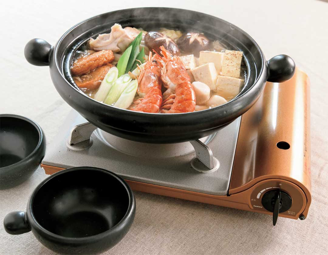 萬古焼　丸むし土鍋／弥生陶園