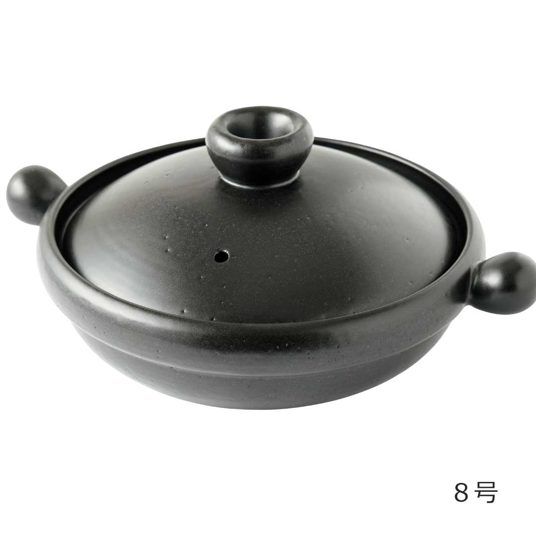 萬古焼　丸むし土鍋／弥生陶園