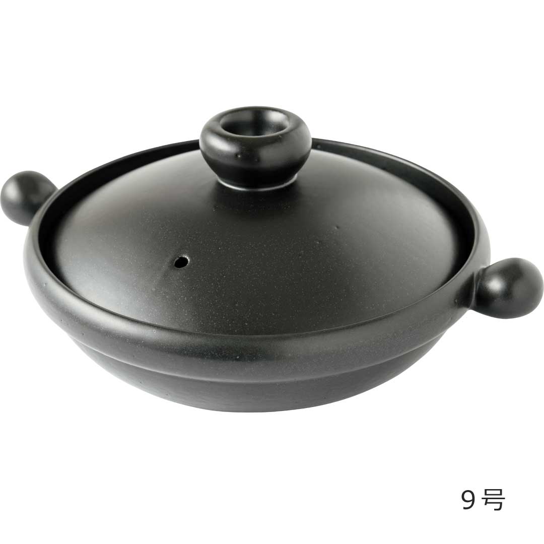 萬古焼　丸むし土鍋／弥生陶園