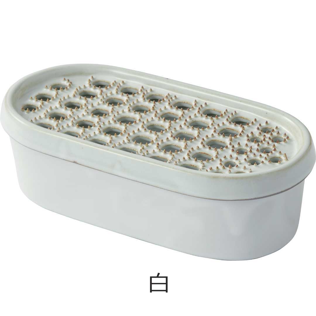 萬古焼　大根おろし器