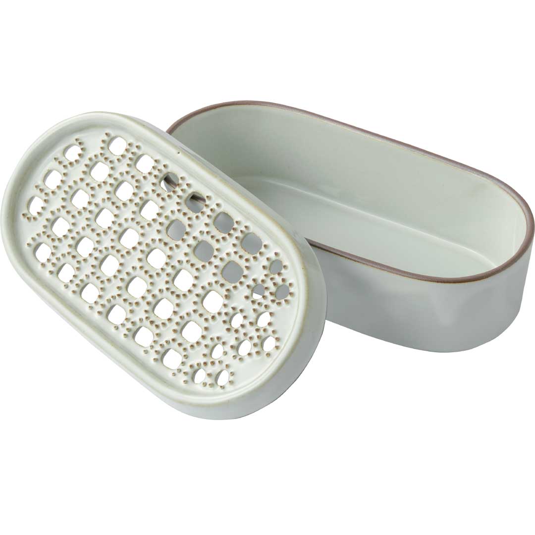 萬古焼　大根おろし器