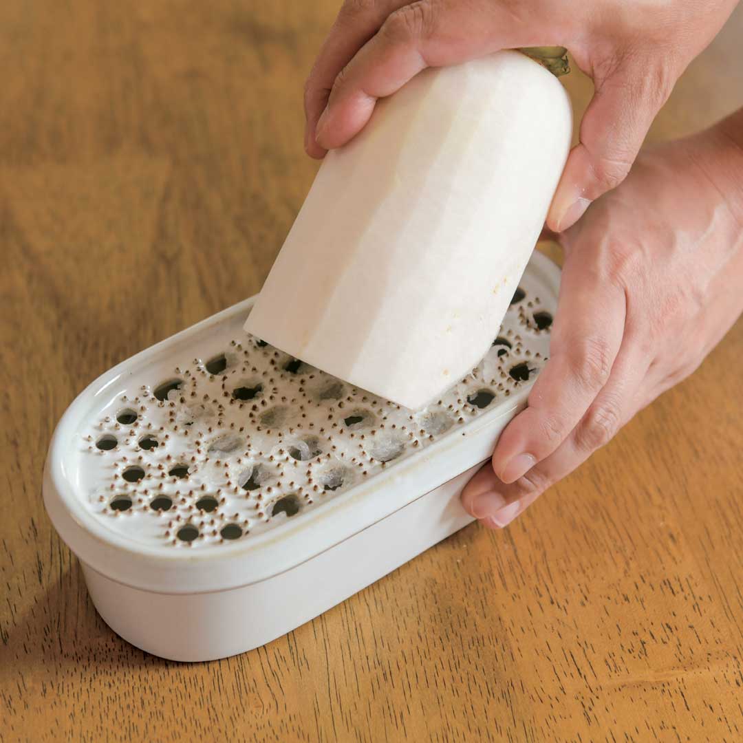 萬古焼　大根おろし器