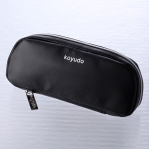 【POUCH009】ペンケース型ポーチ ブラック