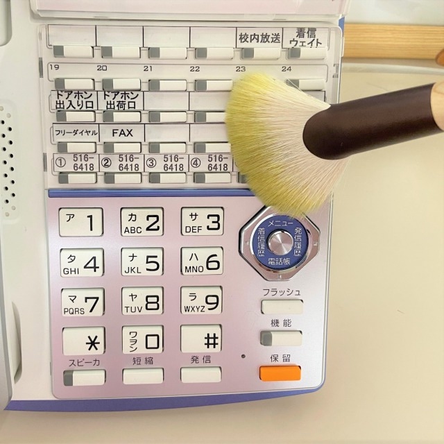 CLB-01】熊野筆お掃除ブラシ ふんわりタイプ｜その他ブラシ