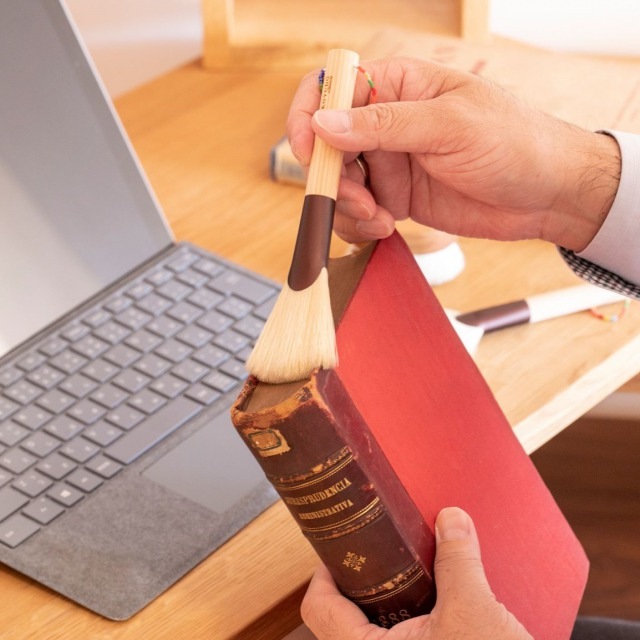 CLB-02】熊野筆お掃除ブラシ しっかりタイプ｜その他ブラシ