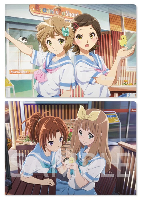 響けユーフォニアム　非売品クリアファイル4枚 響けユーフォニアムクリアファイル 非売品 響け！ユーフォニアム3