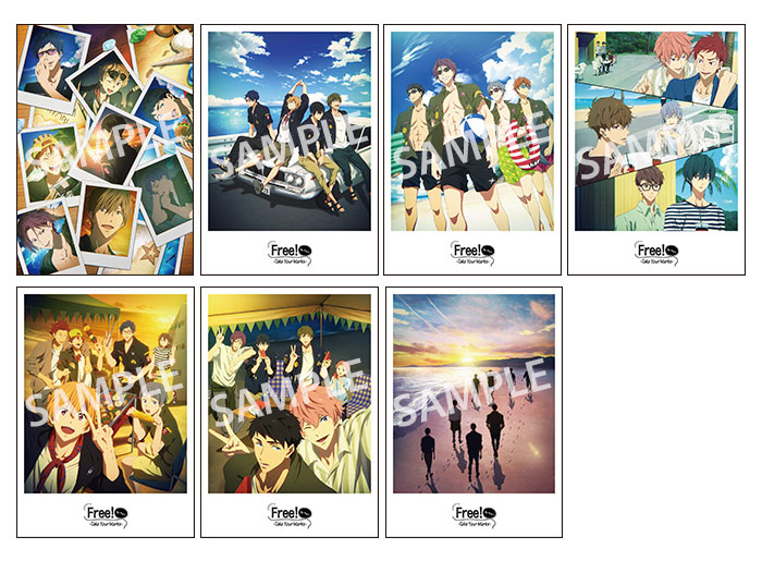 Free! ES ポストカードポスターセット 2枚組 岩鳶＆鮫柄 京アニ 限定 Free! ES ポストカードポスターセット 2枚組 岩鳶＆鮫柄 京アニ 限定