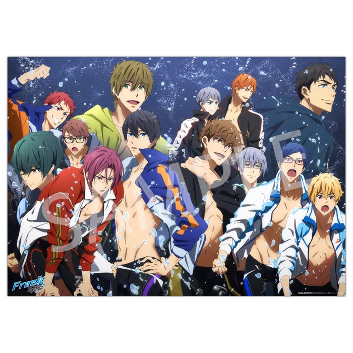 Free!DF VIVID COLOR SPECIAL POSTER Futureۡں߸ʡ