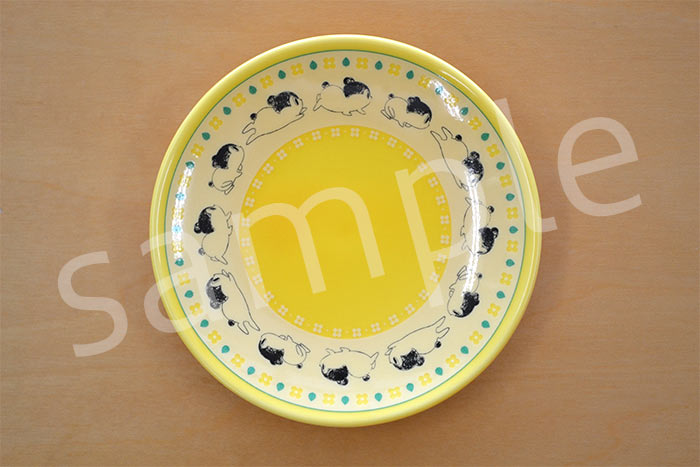 アニマメ皿 【バジャマウス2017】【在庫品】