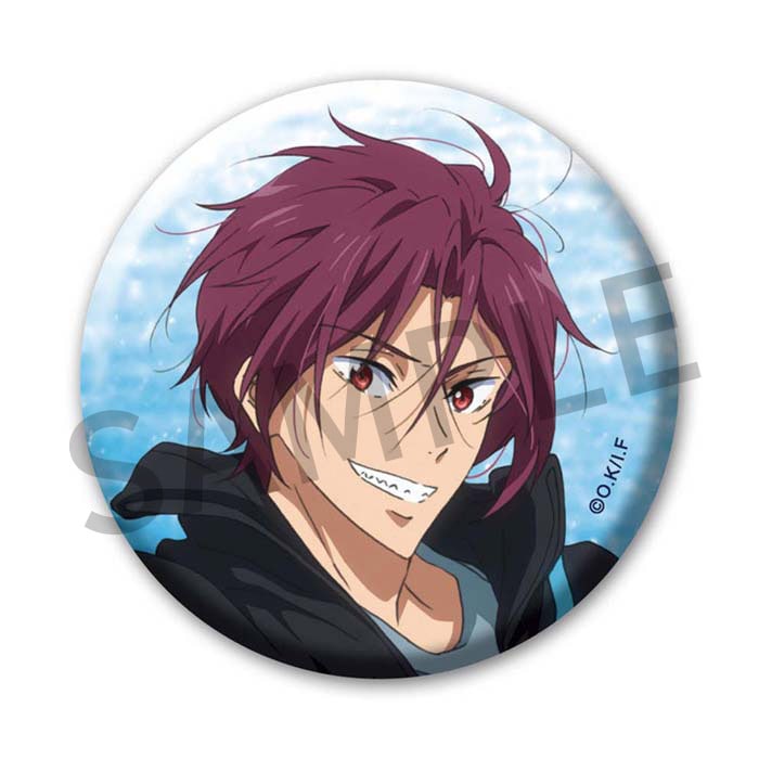 劇場版 Free!FS 缶バッジ【凛】