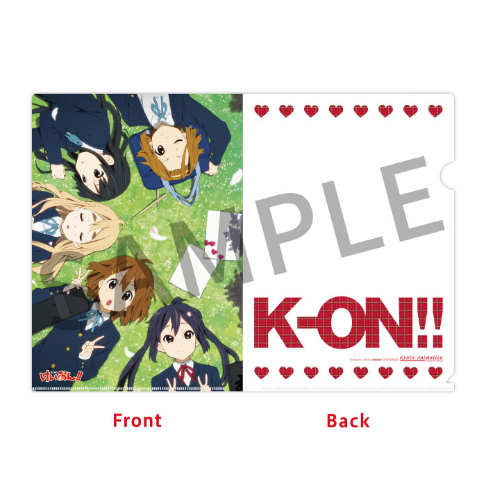 けいおん!! クリアファイル【A】 けいおん!! クリアファイル【A】