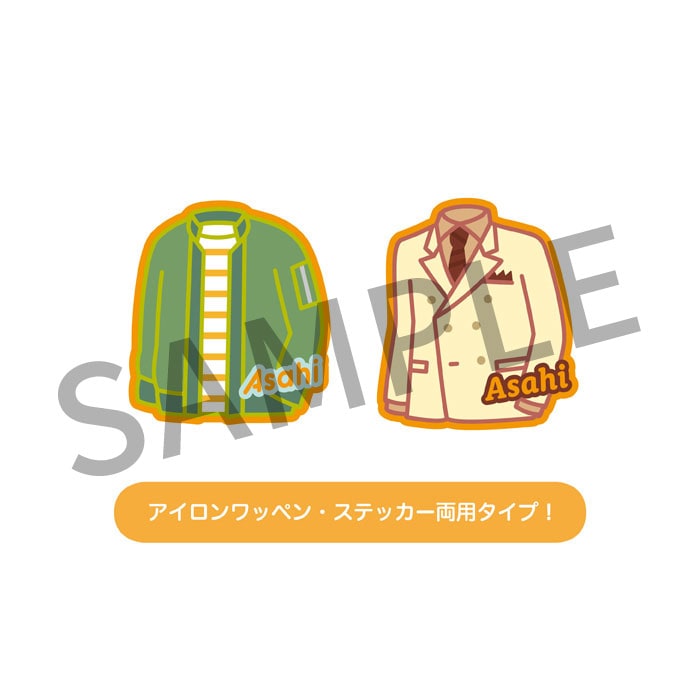 Free!シリーズバースデー ワッペンステッカーセット【旭】【在庫品】