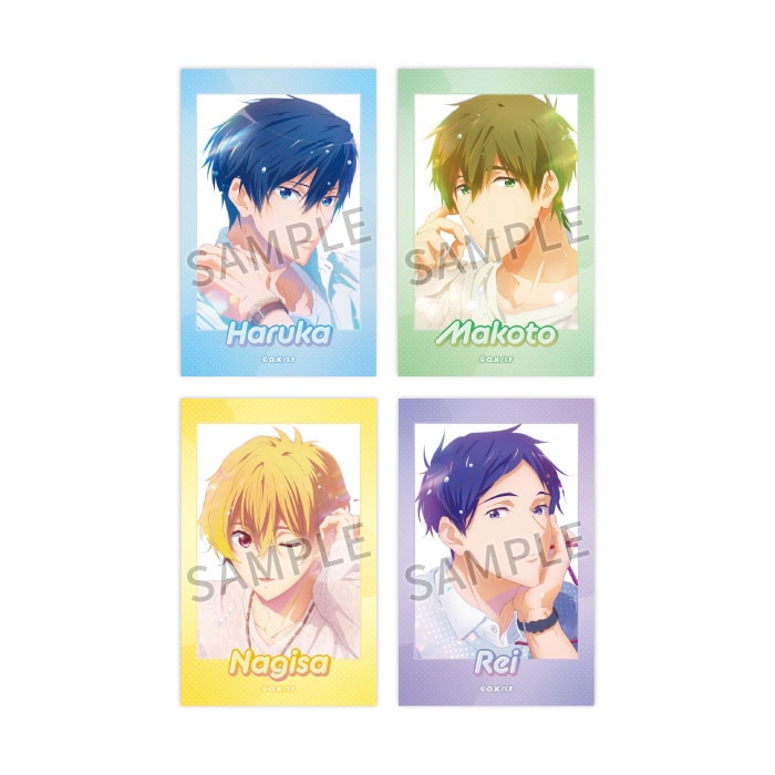 劇場版 Free!FS クリアステッカーセット -Sparkle-【A】【予約