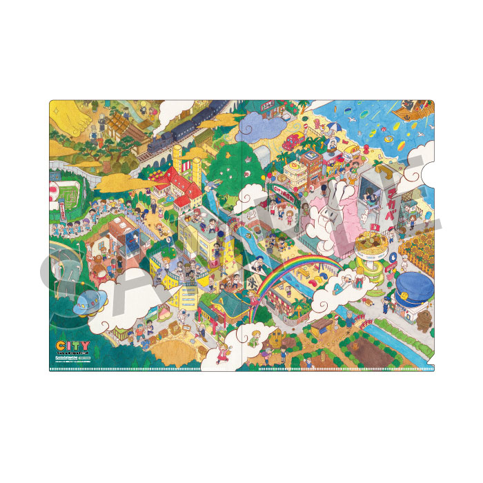 アニメ　ノンジャンル　クリアファイル約100枚他グッズ等 CITY THE ANIMATION クリアファイル【街のみんな】【在庫品