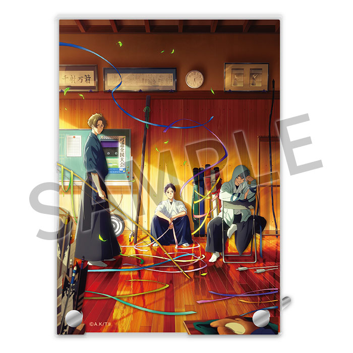 ツルネ －つながりの一射－ レイヤーアクリルプレート