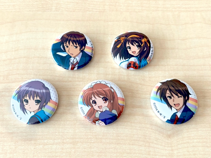 京アニハンドメイド缶バッジ 【涼宮ハルヒの憂鬱】【2026年5月下旬発送