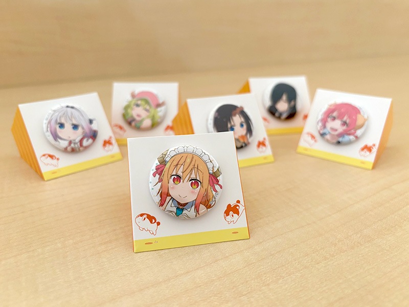 京アニハンドメイド缶バッジ 【小林さんちのメイドラゴンS】【在庫品