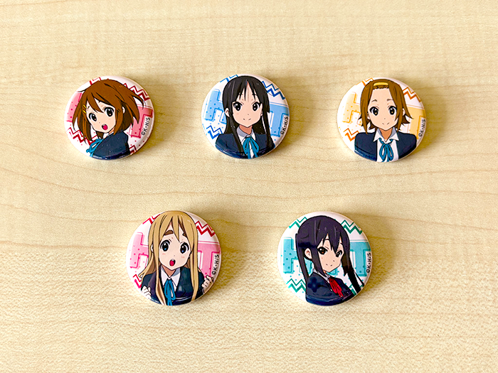 京アニハンドメイド缶バッジ 【けいおん！！】