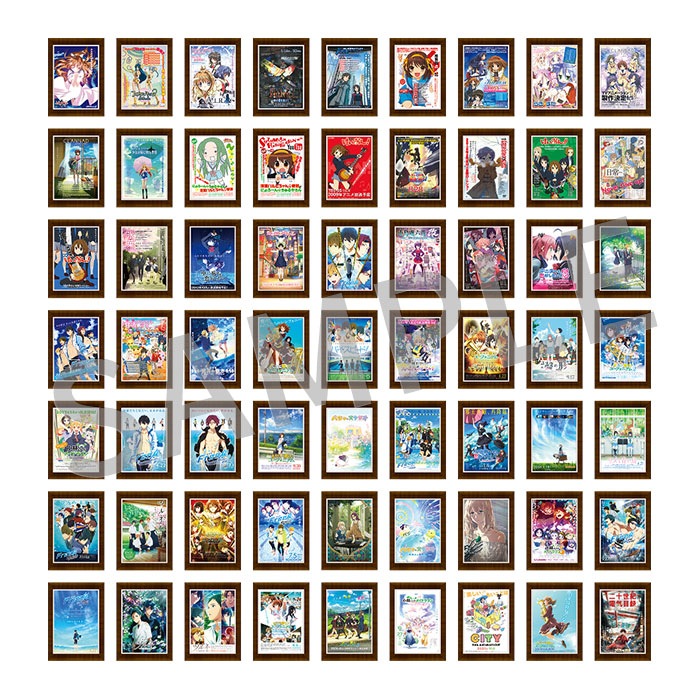 京アニ歴代ポスターカードコレクション ―京アニのセカイver.― BOX(通常