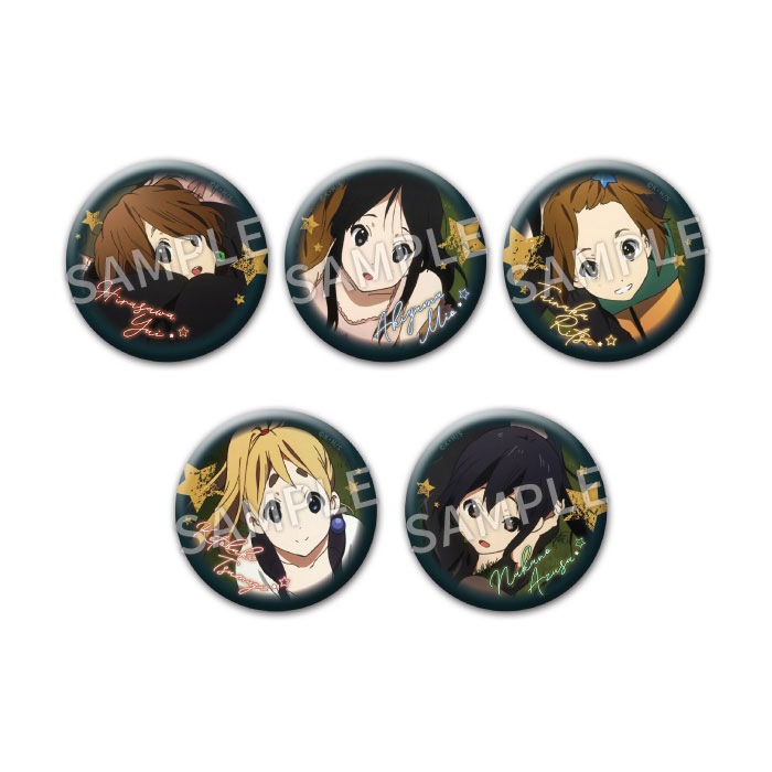 映画けいおん！ 缶バッジコレクション【Singing!】