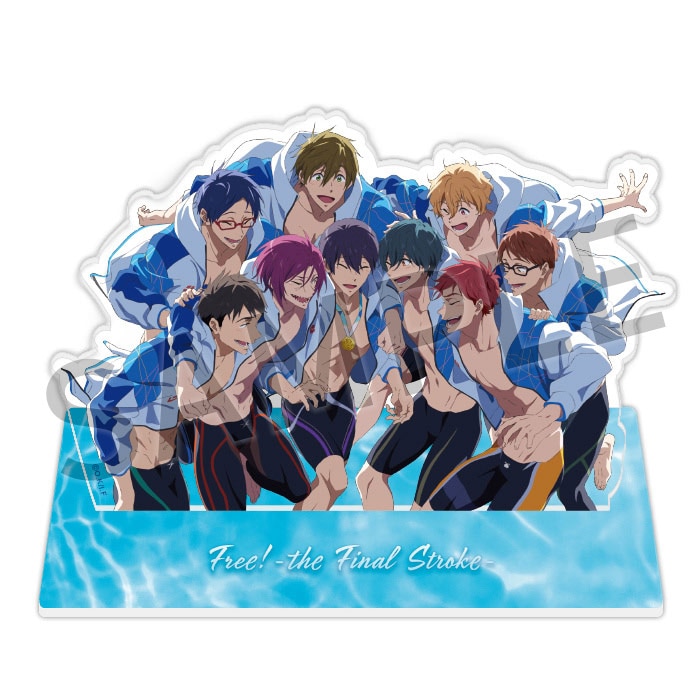 Free！　ビッグアクリルスタンド 劇場版 Free!FS ビッグアクリルスタンド【Golden Future】【在庫品】
