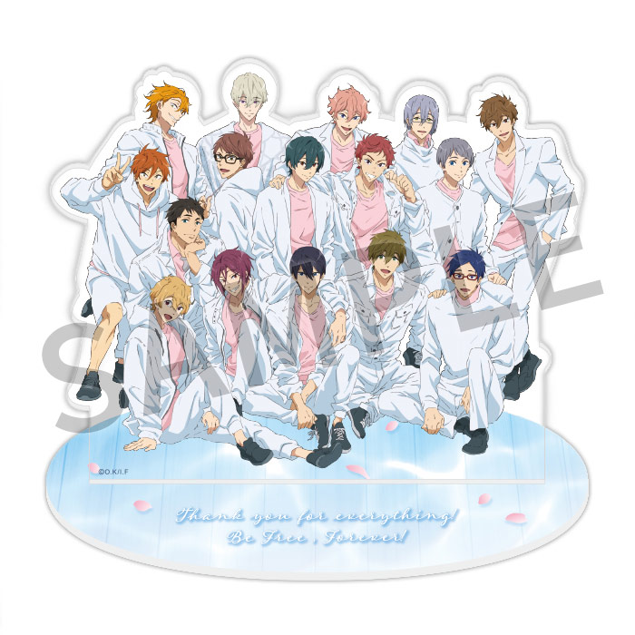 劇場版 Free!FS ビッグアクリルスタンド【Golden Blossoms】【在庫品】