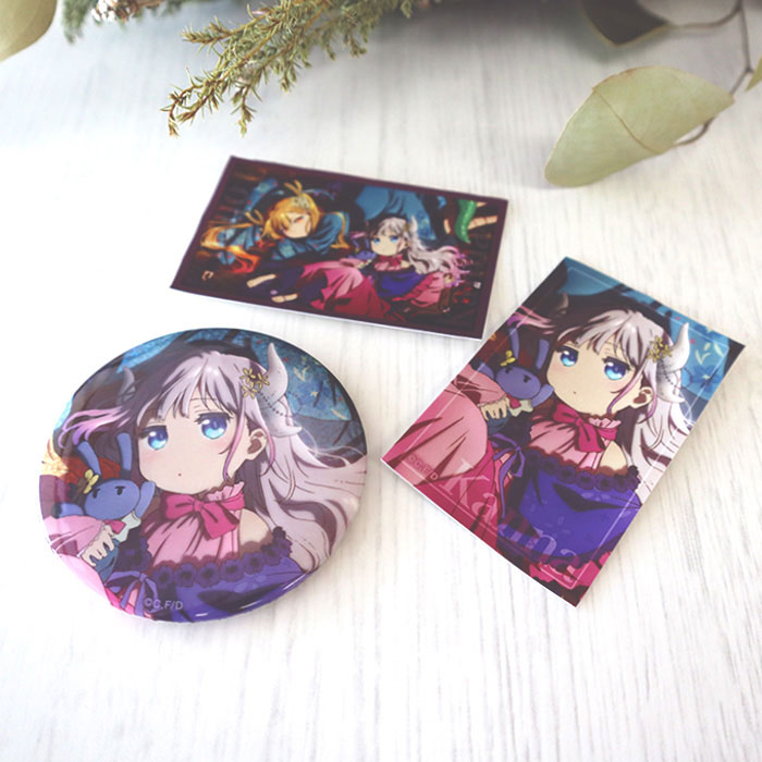 カンナ　缶バッジ 映画『小林さんちのメイドラゴン さみしがりやの竜』 缶バッジ