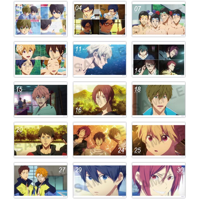 劇場版 Free Road To The World 夢 カウントダウンカレンダー 在庫品 アイテム一覧 グッズ 京アニショップ