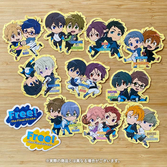 劇場版 Free!FS ステッカーセット【在庫品】