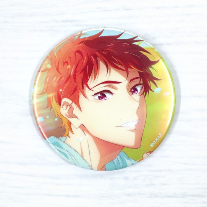 劇場版 Free!FS オーロラビッグ缶バッジ -Sparkle-【旭】【在庫品】