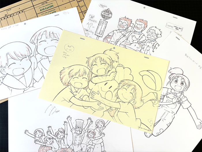 CITY THE ANIMATION 複製原画セット