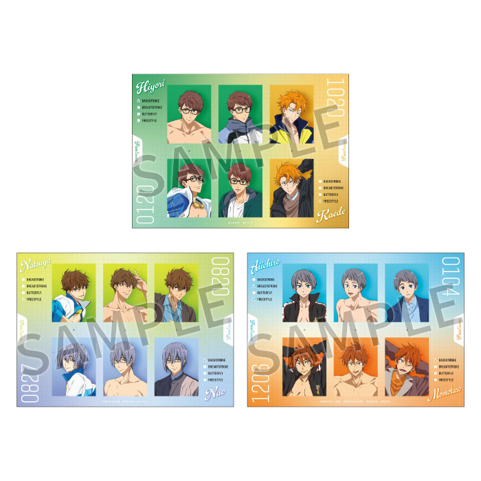 Free!』シリーズ ポートレートステッカーコレクション