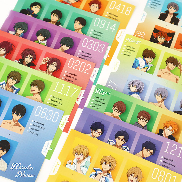 Free!』シリーズ ポートレートステッカーコレクション