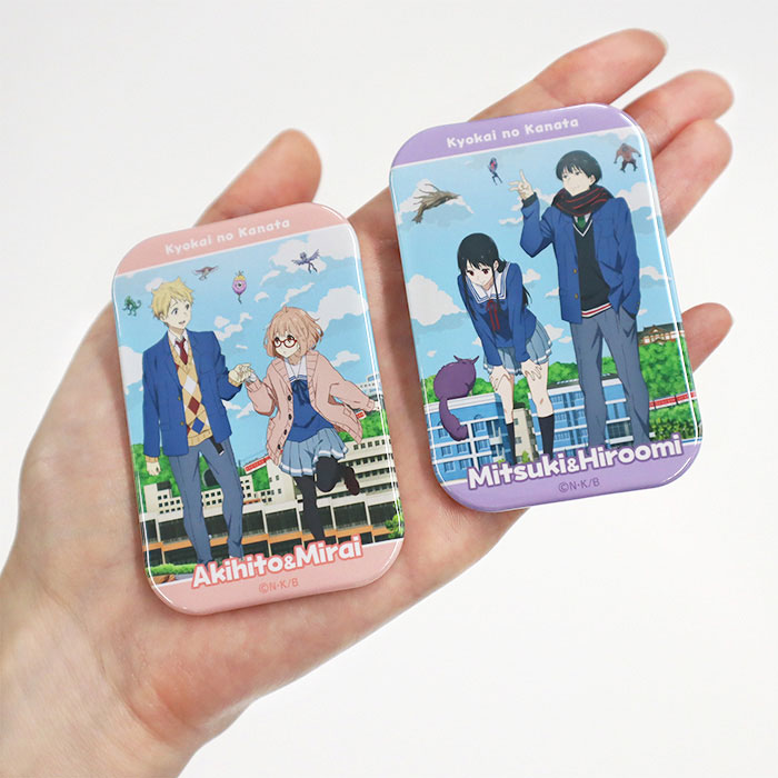 境界の彼方 スクエア缶バッジセット