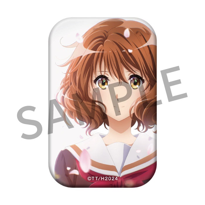 響け！ユーフォニアム3 スクエア缶バッジセット【久美子＆真由