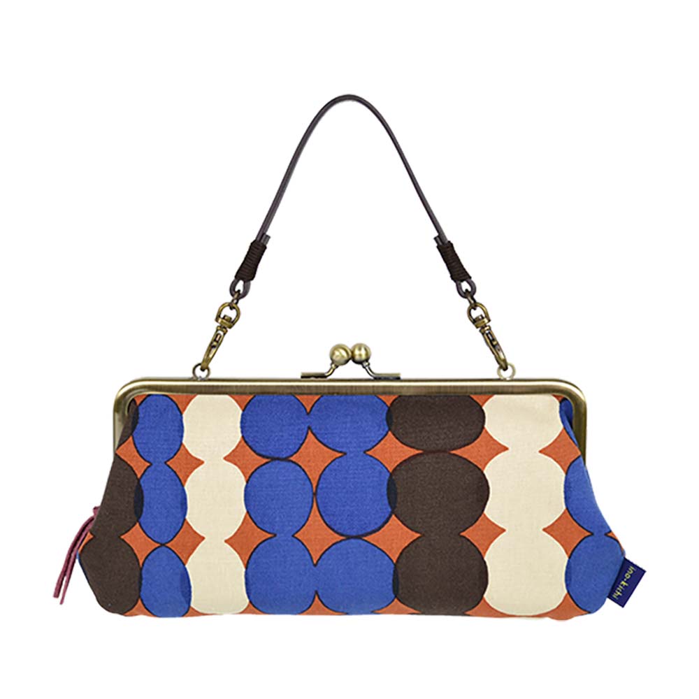 手捺染 親子長財布 おはじき・セール品につきラッピング・手提げ不可