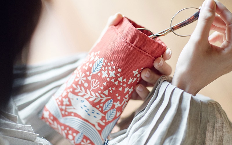 バネポーチ 「さとやま」