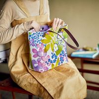 中トートバッグ「かぜこばな」