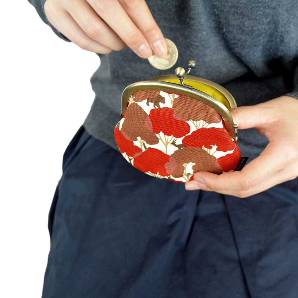 3.3寸丸がま口「かくれんぼ」